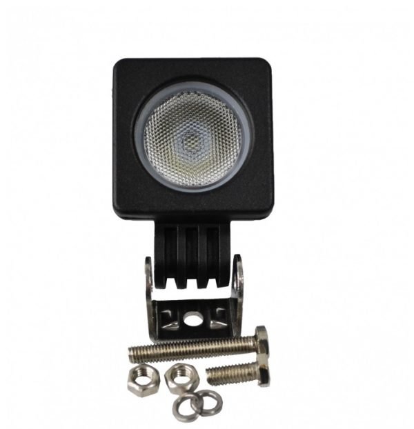 Munkalámpa 1 LED 10 W lámpa reflektor 10-30 V DC LR1L10W
