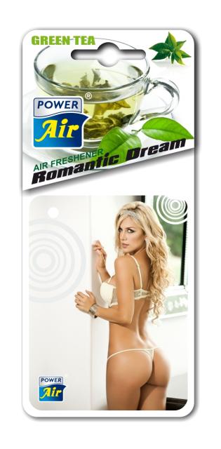 POWER air légfrissítő lég frissítő illatosító Romantic Dreams J-RD