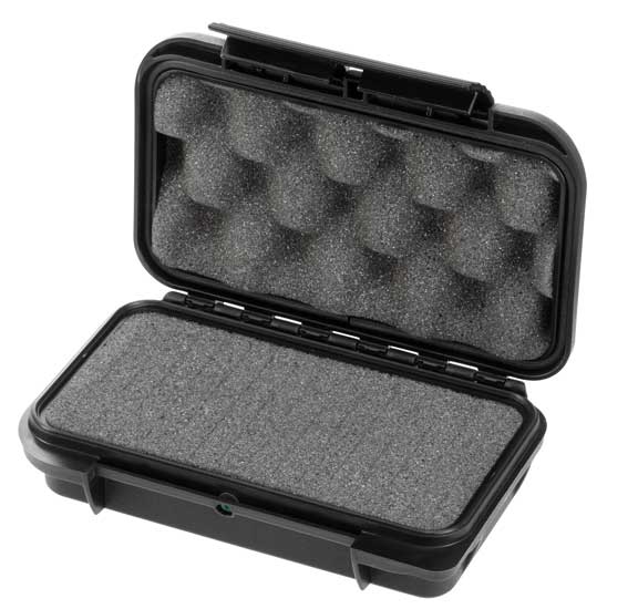 MAXI Műanyag koffer 175x115x47 mm, IP 67, fekete MAX001S