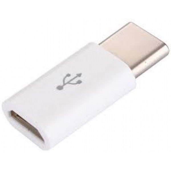 V-tac micro USB – USB C átalakító fehér 8472