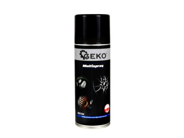Geko multispray rozsdaoldó zsírzó olajzó tisztító kontaktspray 400ml G82104