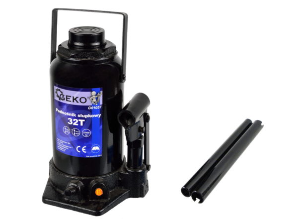 Geko hidraulikus emelő olajos emelő palackos emelő olajemelő 32t 255-415mm G01057