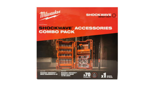 Milwaukee Shockwave XL box (PZ) bitkészlet és 152 mm mágneses bittartó 4932478902