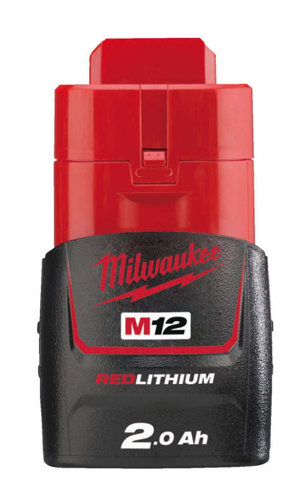 Milwaukee M12 B2 _ REDLITHIUM-ION™ akkumulátor 12 V, 2,0 Ah 4932430064