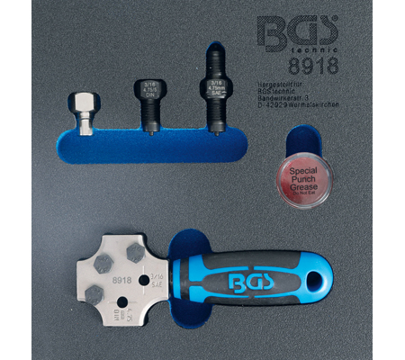 BGS Fékcső peremező 4.75 mm és 3/16″ BGS-8918
