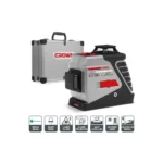 Crown keresztvonal szintezőlézer lézeres szintező lézerszintező zöld 3D ipari gép CT44048-MC