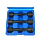 Geko 12 szögű XZN 6 db-os gépi spline torx sűrített torx dugókulcs készlet 1/2" G10515