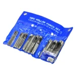 Geko Bőrlyukasztó készlet bőr lyukasztó szett 15 részes 2-22 mm G01822
