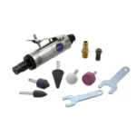 GEKO Pneumatikus egyenes csiszoló maró turbómaró készlet 145 mm 98 L/min G03143