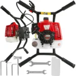Verke Benzinmotoros talajfúró benzines földfúró gödörfúró 3,3 le 62 cm3 V90042