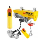 Verke Elektromos csörlő drótköteles emelő elektromos emelő 1050 W / 300/600 kg / 6/12 m V06051