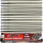 Verke rutilos hegesztő pálca elektróda hegesztőpálca 3,25mm 2,5kg V75104