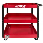 Verke Nyitott Gurulós szerszámos kocsi szerszámkocsi szerszám tároló kocsi 3 polccal V33120