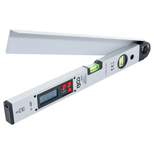 BGS Digitális vízmérték és szögmérő szögmérős vízmérték aluminium LCD 450mm BGS-50440