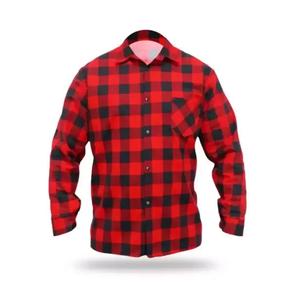 Dedra Flanel ing piros, méret XXXL, 100% pamut BH51F1-XXXL