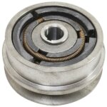 VERKE röpsúlyos kuplung tömörítő gép lapvibrátor 20mm tengelyfurat 17mm ékszíjpálya 110mm átm V10015