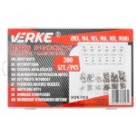 VERKE szegecsanya készlet vegyes M3-M10 300 db V06703