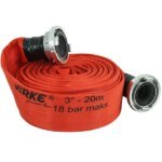 VERKE Premium Line " tűzoltó tömlő " csatlakozóval 80 mm x 20 m 18 bar locsolócső V60144