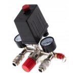 MAR-POL nyomáskapcsoló manométerrel T-típusú M806873T