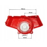 MAR-POL benzinmotoros vízszivattyú berántó 1" M79920205