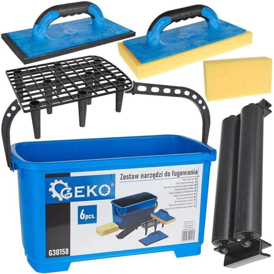 Geko fugázó szerszámkészlet G30158