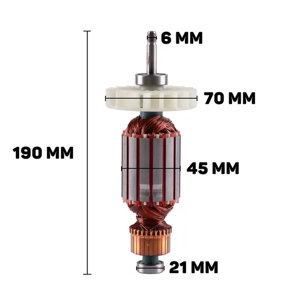 GEKO elektromos rotációs kapa rotor 45cm CG83003C - Image 4