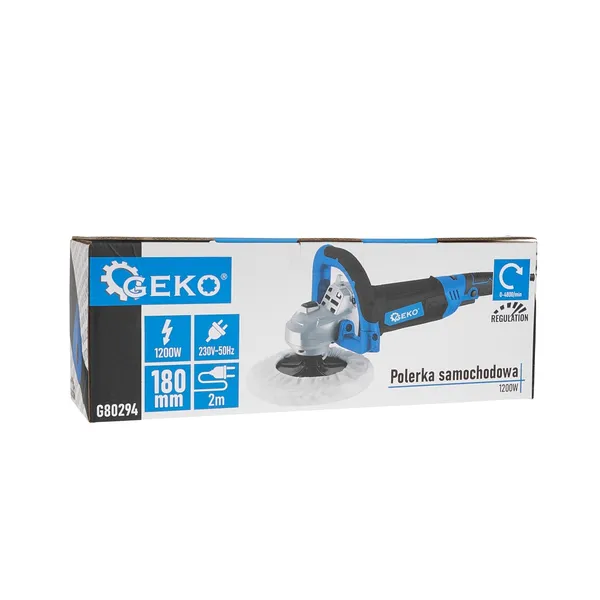 GEKO elektromos polírozógép 180mm 1200W G80294 - Image 14