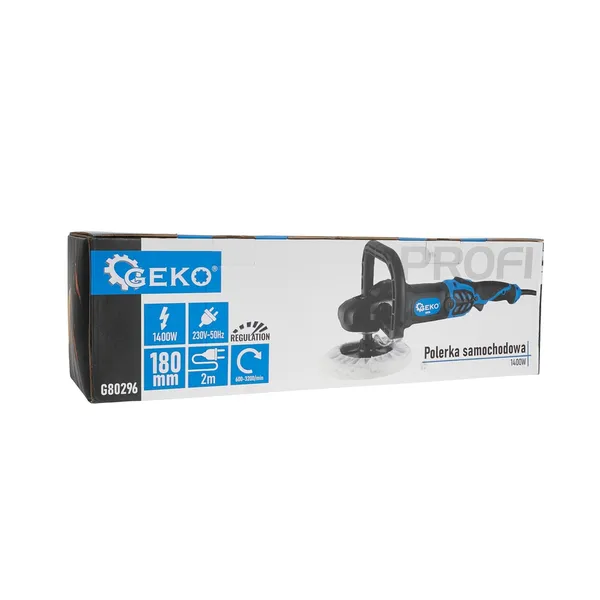 GEKO elektromos polírozógép 1400W 180mm G80296 - Image 14