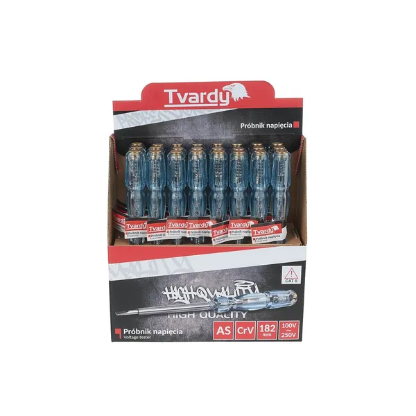 Tvardy fázisceruza 182mm 100-250V - 24 db/display box T00940 - Image 2