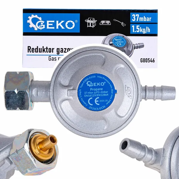 GEKO PB gáz reduktor 37mbar 1,5kg/h G80546