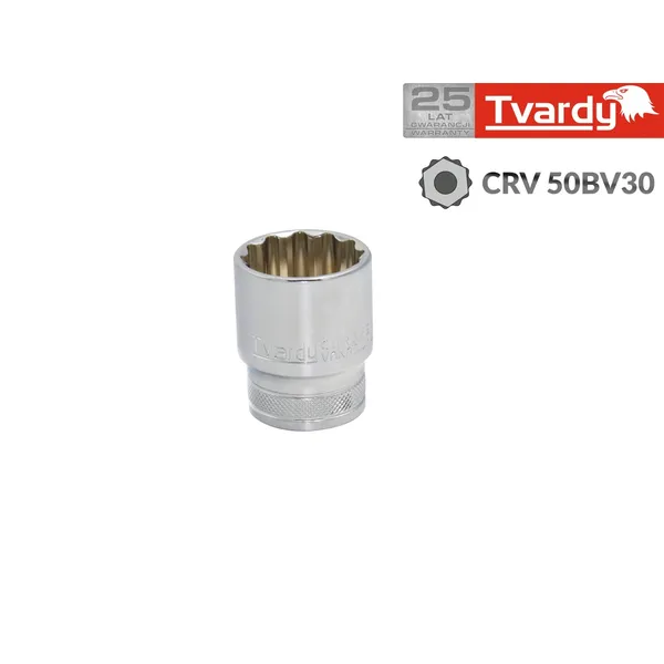 Tvardy dugókulcs 12 szögű 1/2" 12 mm T00143-12