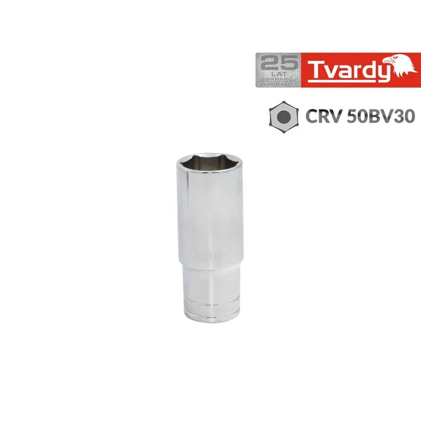 Tvardy dugókulcs hosszított hatszögű 1/2" 10 mm T00144-10