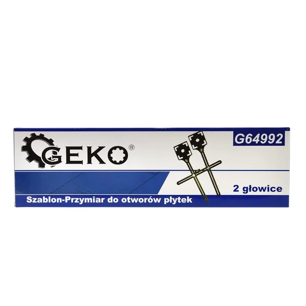 GEKO csempefúró sablon 2 fej G64992 - Image 3