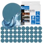 GEKO vizes csiszolókorong tépőzáras 125mm P2000 G78466