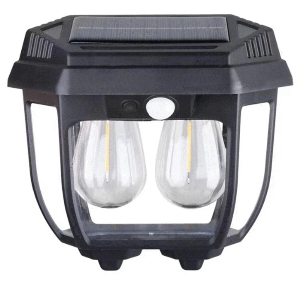 Napelemes LED fali lámpa mozgásérzékelővel 28W 1200mAh T-3030-2