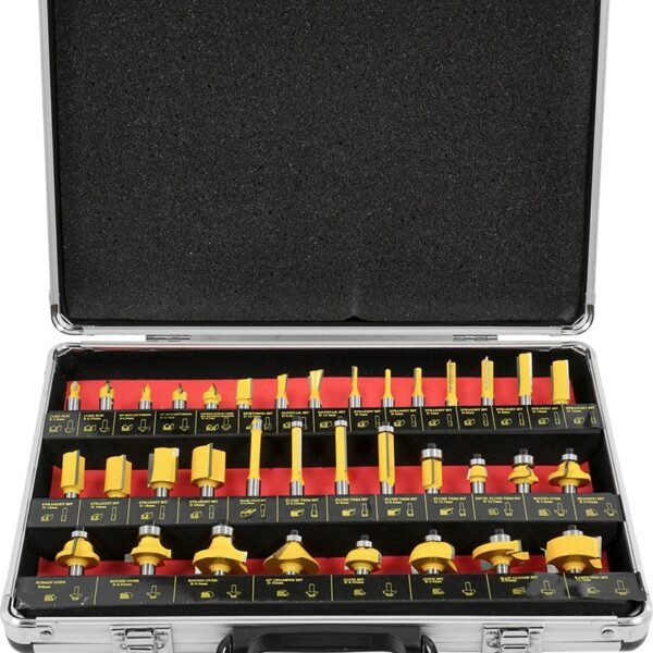 Notig Tools felsőmaró marófej készlet 8mm 35db N4600