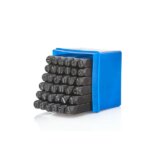 GEKO Betű- és szám beütőkészlet 36 db, 8 mm – edzett acél – G01817