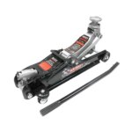 Elmax alacsony profilú hidraulikus krokodil emelő 2,5T koffer + gumi alátét S10663/1